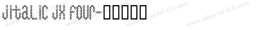 jitalic jx four字体转换